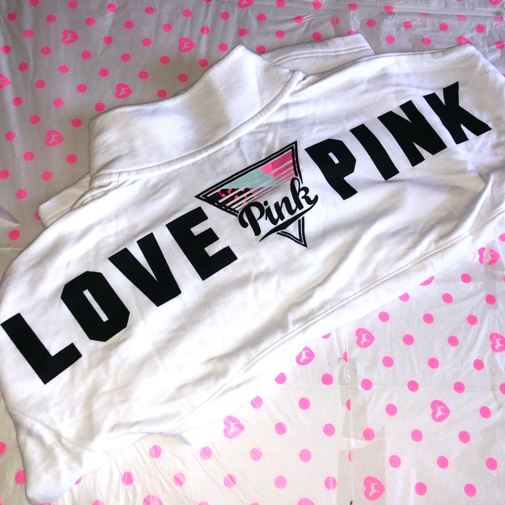 Victoria’s Secret PINK Half Zip Hoodie size XS